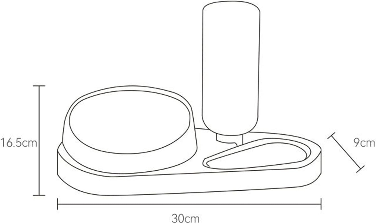 2-in-1 food and water feeder - One smart station, double the care!! 🐶✨