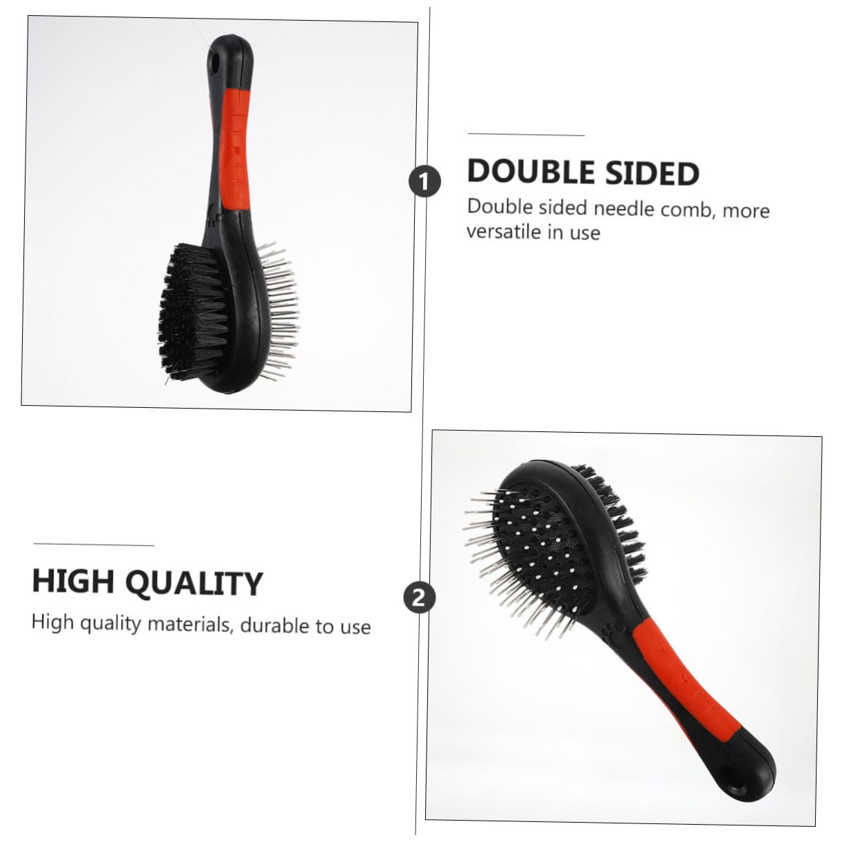 β¨ 2-Sided Pet Grooming Comb β Tangle-Free & Shiny Fur! πΆπ±