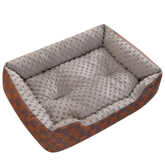 🛏️ Cozy Pet Bed – Ultimate Comfort for Your Furry Friend! 🐶🐱