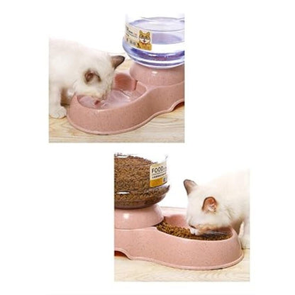 🐾 Automatic Pet Feeder & Water Dispenser – Hassle-Free Nourishment for Your Furry Friends! 🐶🐱