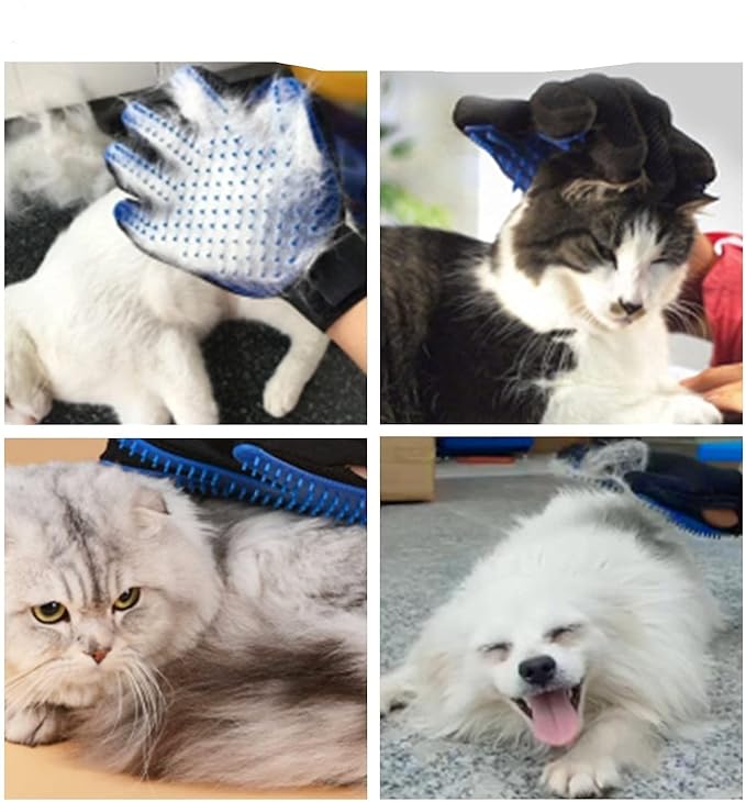 🛁 Pet Bathing Glove with Hose – Easy & Fun Cleaning!