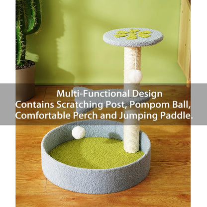 🐱 Designer cat tower – Climb, scratch, nap, repeat! 🛝💫