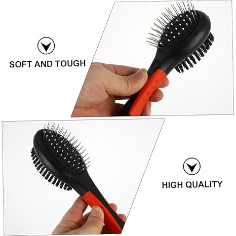✨ 2-Sided Pet Grooming Comb – Tangle-Free & Shiny Fur! 🐶🐱