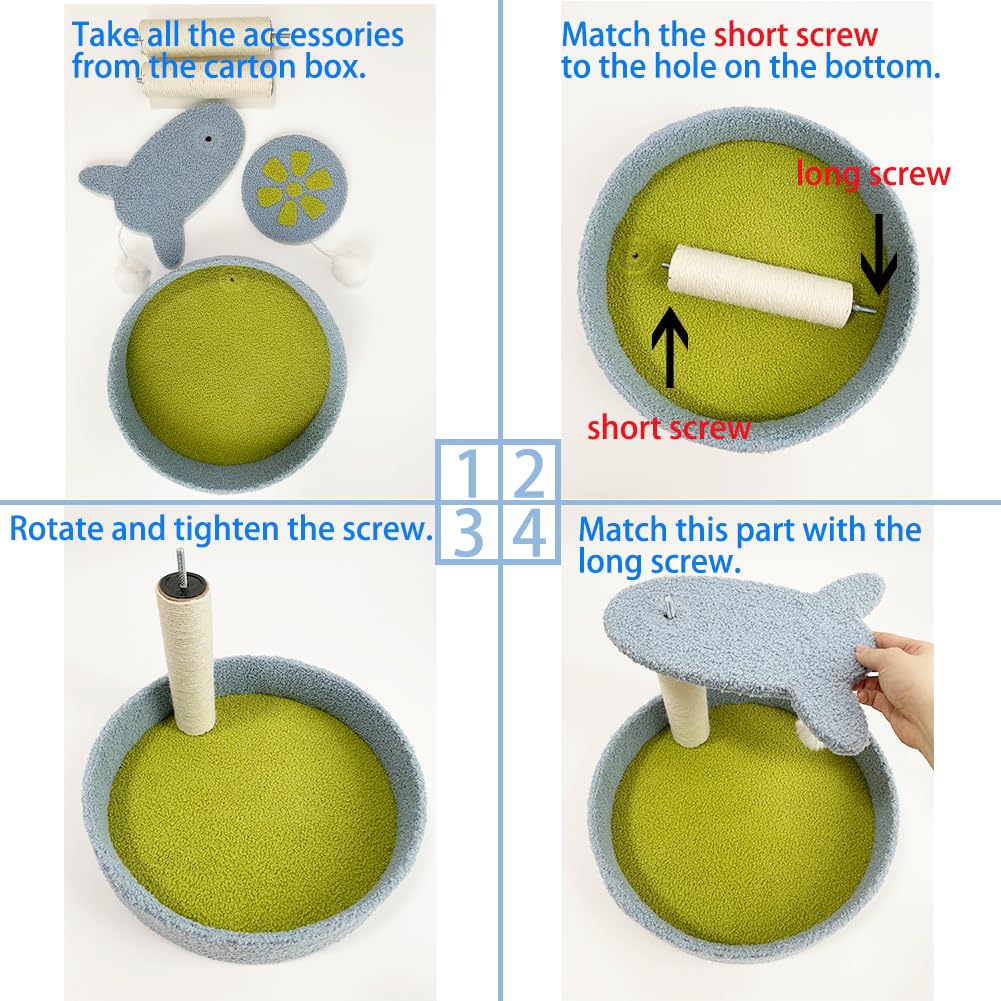 🐱 Designer cat tower – Climb, scratch, nap, repeat! 🛝💫