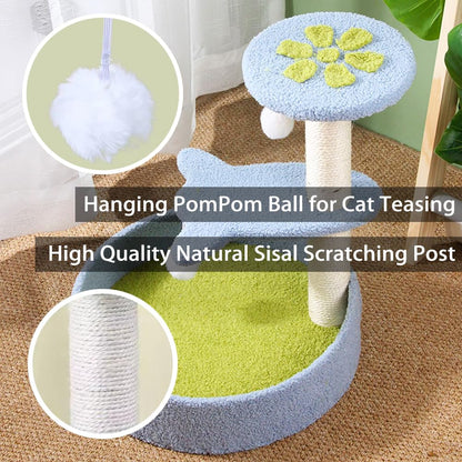 🐱 Designer cat tower – Climb, scratch, nap, repeat! 🛝💫