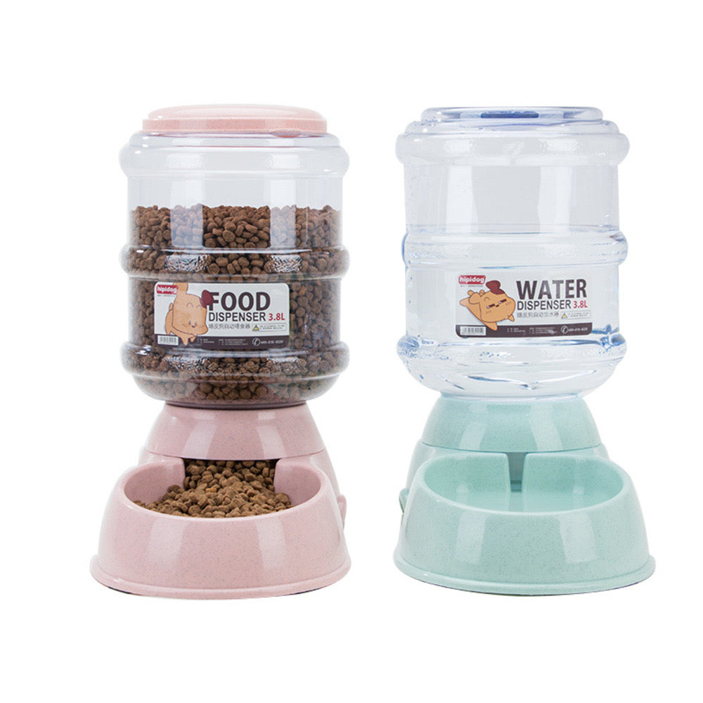 🐾 Automatic Pet Feeder & Water Dispenser – Hassle-Free Nourishment for Your Furry Friends! 🐶🐱