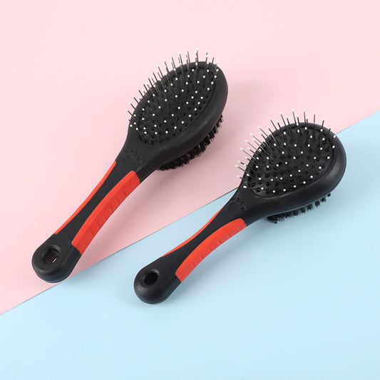 ✨ 2-Sided Pet Grooming Comb – Tangle-Free & Shiny Fur! 🐶🐱